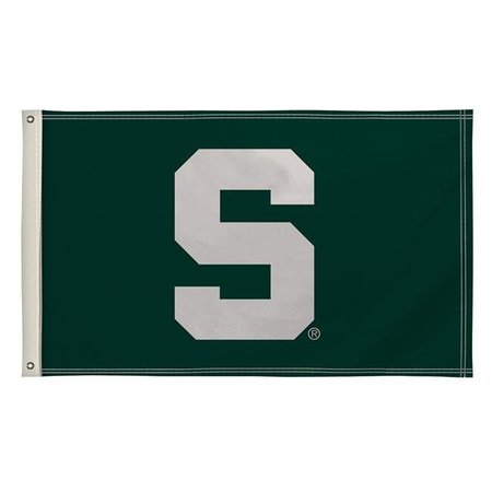 BASEBALLBEYOND Corps 810003MSU-003 3 x 5 ft. Michigan State Spartans NCAA Flag BA340617